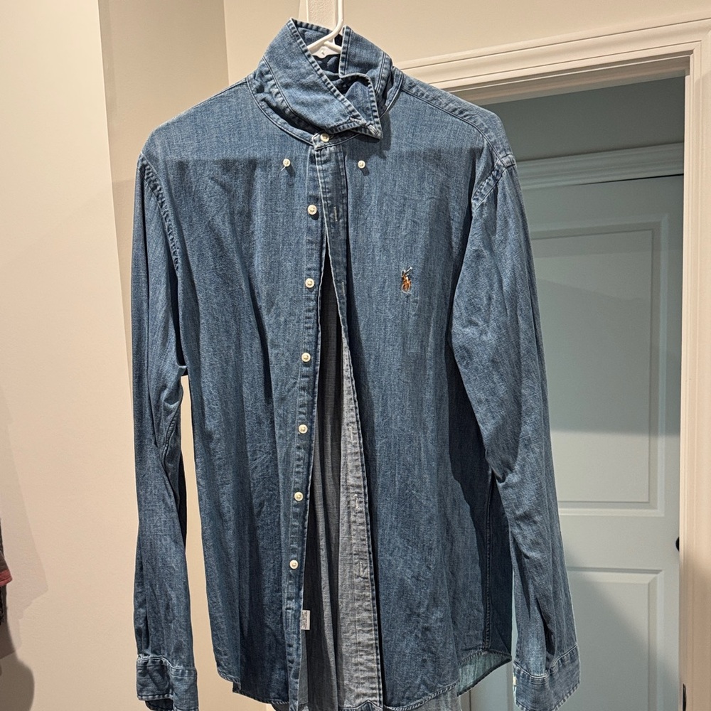 Polo by Ralph Lauren Blue Casual Button Down Shirt